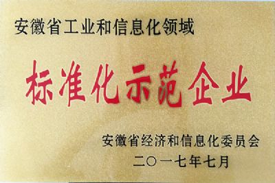 2017年标准化示范化企业